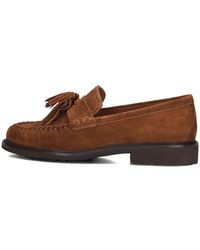 Stefano Lauran - Schoenen ,Bruin ,Suède Bruine Suède Loafers Voor Herfst/Winter - Lyst