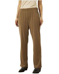 iN FRONT - Straight Trousers - Lyst
