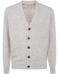 Brunello Cucinelli - Klassieke Gebreide Vest - Lyst