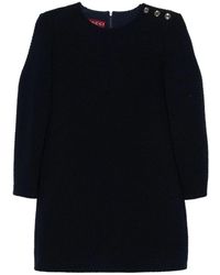 Gucci - Bouclé Mini-Jurk - Lyst