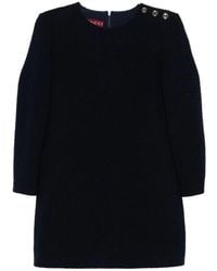 Gucci - Wool Mini Dress - Lyst