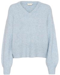 Kaffe - V-Neck Knitwear - Lyst