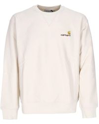 Carhartt - American Script Sweat Herren-Sweatshirt Mit Rundhalsausschnitt - Lyst