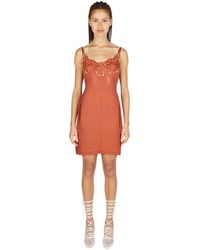 Isa Boulder - Kleedjes ,Rood ,Rayon Scarecrow Dress - Lyst
