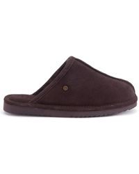 Warmbat - Schoenen ,Bruin ,Suède Barron Suède Pantoffels - Lyst