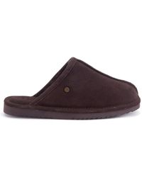 Warmbat - Schoenen ,Bruin ,Suède Barron Suède Pantoffels - Lyst