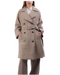 Marella - Belted Coat - Lyst