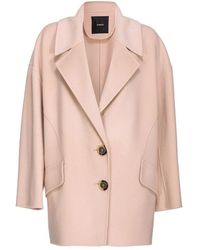 Pinko - Single-Breasted Coats - Lyst