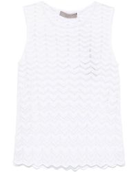 D.exterior - Sleeveless Tops - Lyst