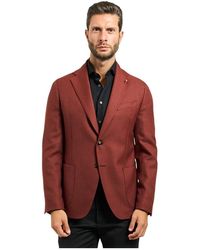 MULISH - Herren Einreiher Jacke Mit Ikone Pin - Lyst