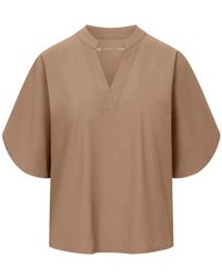 RAFFAELLO ROSSI - Overhemden ,Bruin ,Blouses - Lyst