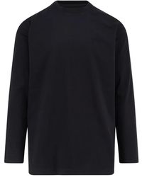 Y-3 - Logo Long Sleeve Tee - Lyst
