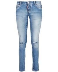 DSquared² - Jeans Met Knopen En Zakken Voor - Lyst