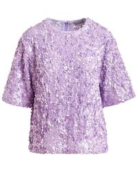 Essentiel Antwerp - Juli Pailletten-Top - Lyst