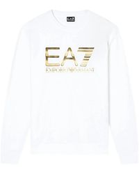 EA7 - Sweatshirts - Lyst