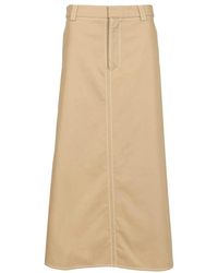 Ami Paris - Lange Trapeze Rok - Lyst