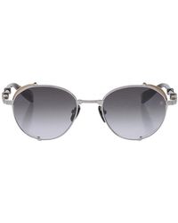 Balmain - Accessoires ,Grijs ,Brigade I Zonnebril - Lyst