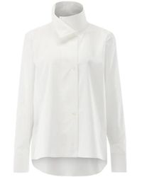 Van Laack - Overhemden ,Wit ,Katoen Tipca Blouse - Lyst
