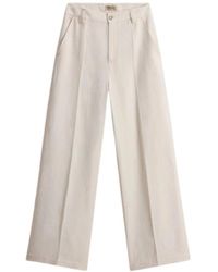 Woolrich - Wide Trousers - Lyst