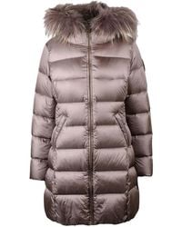 Bomboogie - Jassen ,Bruin ,Nylon Geneva Jacket - Lyst