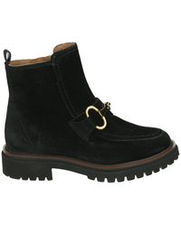 Paul Green - Elegante Schwarze Wildleder Damenschuhe - Lyst