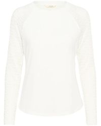 Cream - Long Sleeve T-Shirts - Lyst
