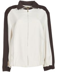 P.A.R.O.S.H. - Parosh Coats Cream - Lyst