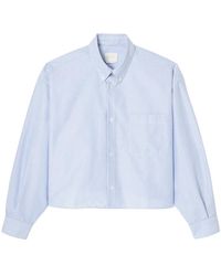 A.P.C. - Sophia Gestreepte Blouse - Lyst
