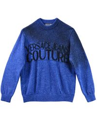 Versace Jeans Couture - Round-Neck Knitwear - Lyst
