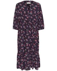 Cream - Midi Dresses - Lyst