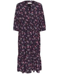 Cream - Midi Dresses - Lyst