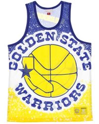 Mitchell & Ness - Fitness ,Veelkleurig ,Polyester Nba Jumbotron Tank Top - Lyst