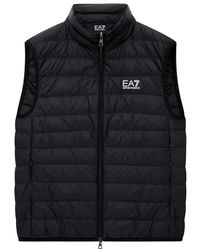 EA7 - Core Identity Packable Gilet - Lyst