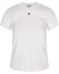 McQueen - Weiße T-Shirts Und Polos Für Frauen - Lyst
