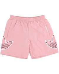 adidas - Fitness ,Roze ,Sporty Wonder Mauve Zwemshorts - Lyst