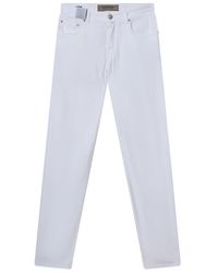Hand Picked - Slim-Fit Jeans - Lyst