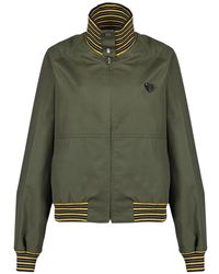 Prada - Poplin Turtleneck Jacket - Lyst