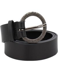 Le Tricot Perugia - Klassieke Leren Riem - Lyst