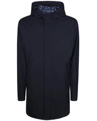 Herno - Single-Breasted Coats - Lyst