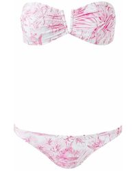 Melissa Odabash - Badmode ,Veelkleurig ,Alba Bikini Exotica Set - Lyst