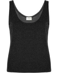 Saint Laurent - Modal Blend Tank Top - Lyst
