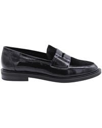 CTWLK - Klassische Leder Mokassin Schuhe - Lyst