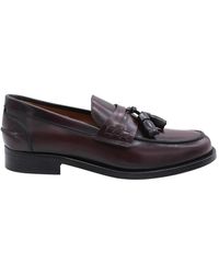 CTWLK - Schoenen ,Rood ,Klassieke Mocassin Schoenen Voor Mannen - Lyst