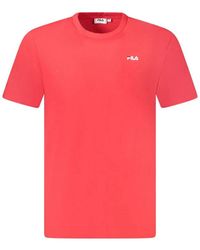 Fila - Korte Mouw Crew Neck T-Shirt - Lyst