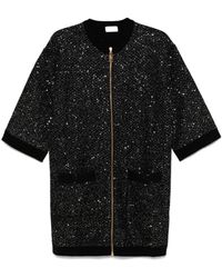 Elisabetta Franchi - Minikleid Mit Pailletten - Lyst