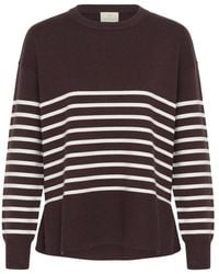 Kaffe - Round-Neck Strickwaren - Lyst