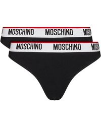 Moschino Underwear thongs - Negro