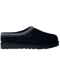 UGG - Schoenen ,Zwart ,Leer Tasman Suede Slip-On Muiltjes - Lyst