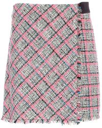 Karl Lagerfeld - Summer bouclé skirt - Lyst