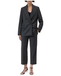 Closed - Serandon Straight Pants - Lyst